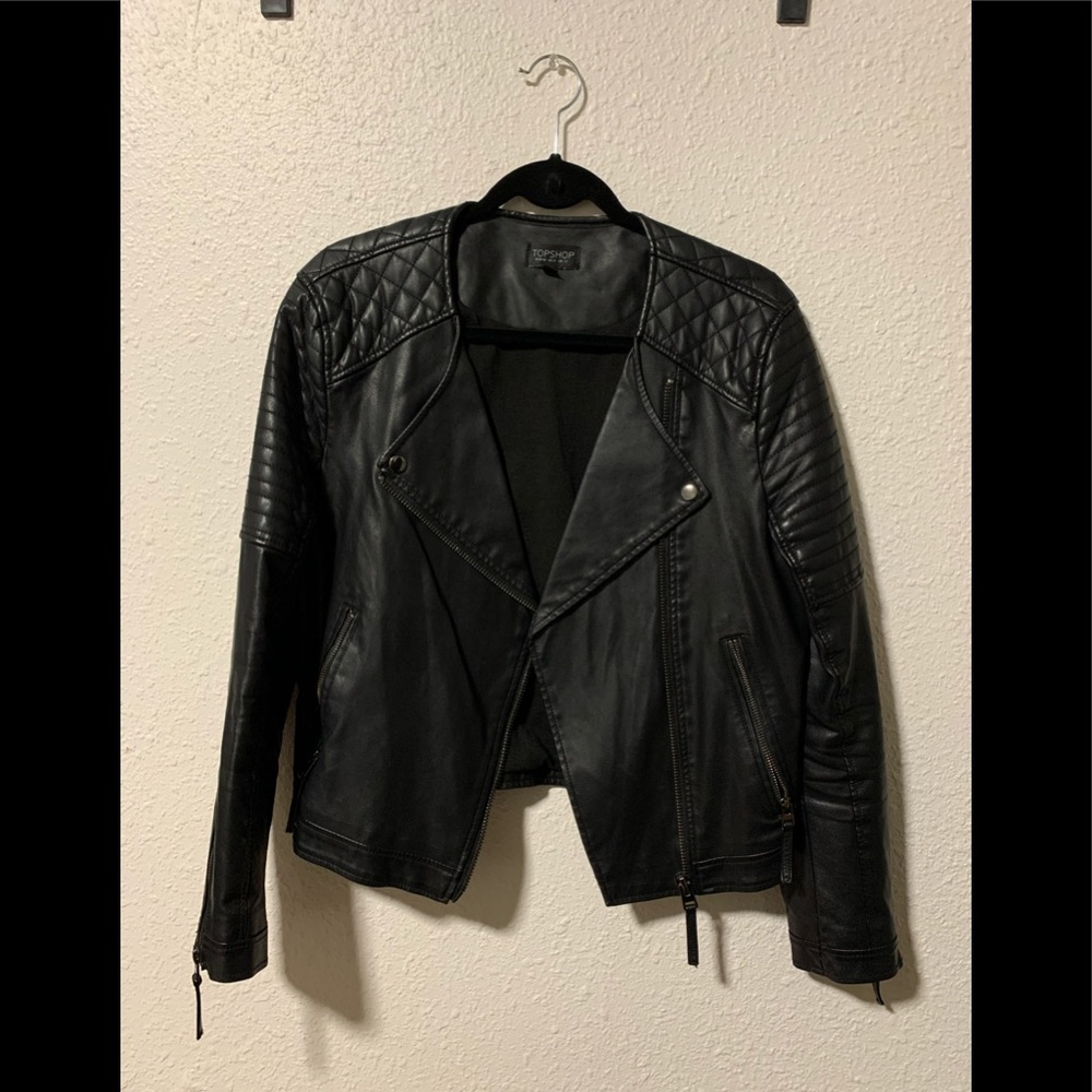 Topshop Leather Jacket